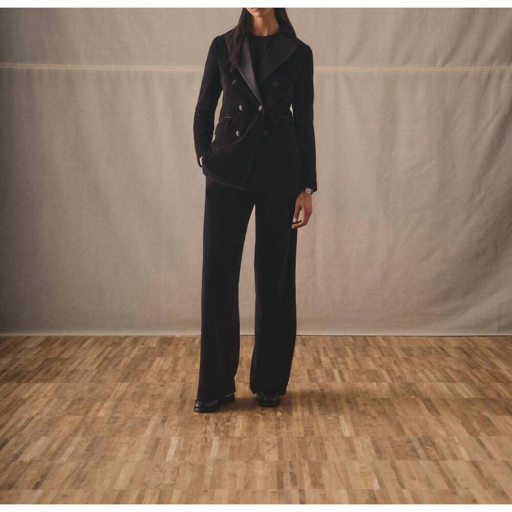 NEW CIRCOLO 1901 smoking pant in black